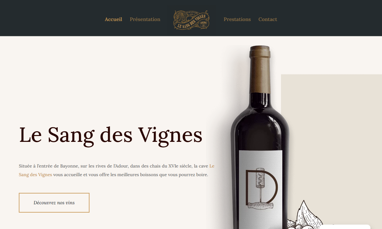 sang des vignes
